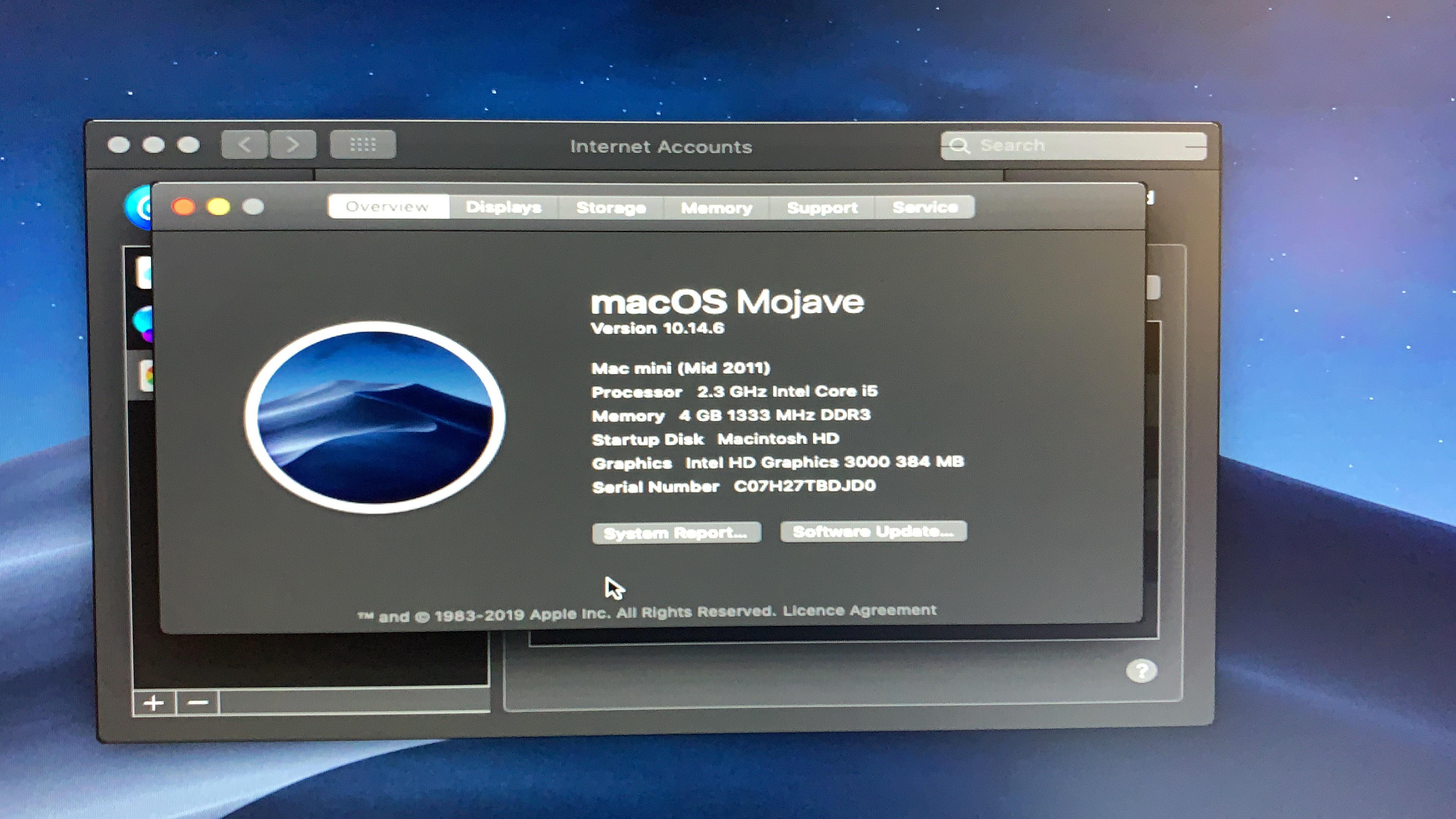 mac os for mid 2011