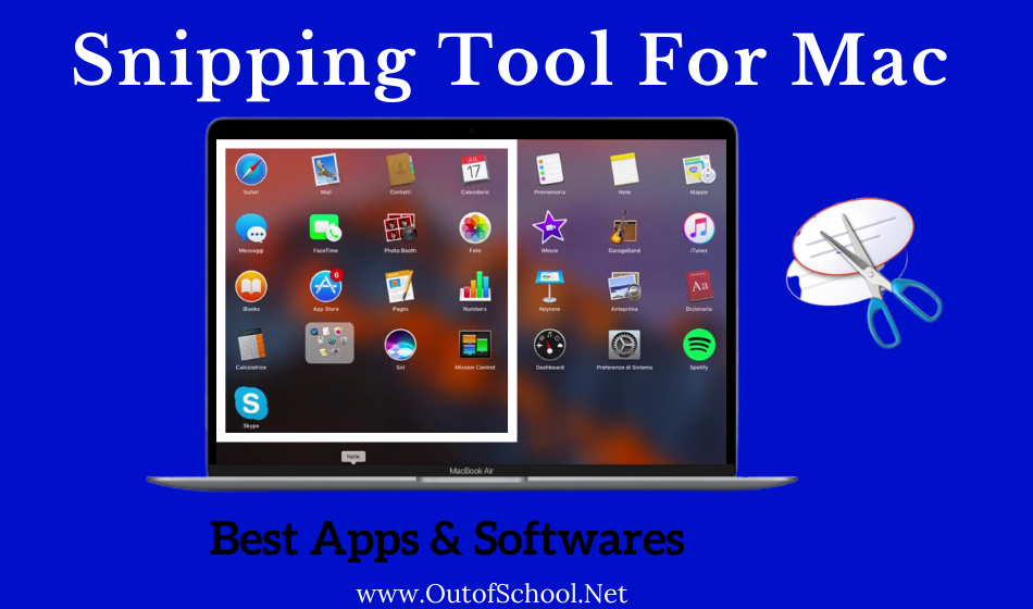 what is the snipping tool for mac